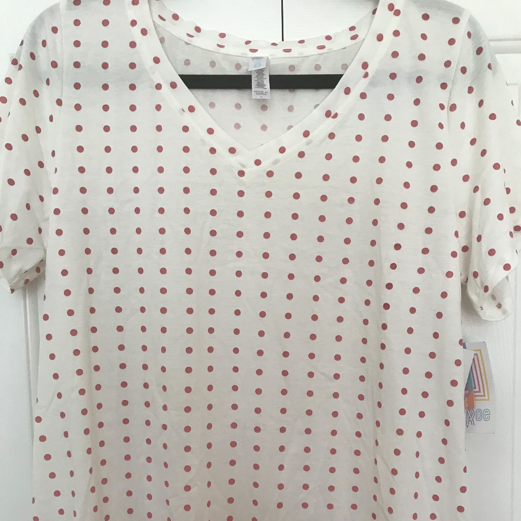 Lularoe Polka Dot Christy T